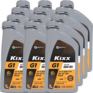 GS칼텍스 GS칼텍스 킥스 KIXX G1 SP 5W30 1L 가솔린 LPG 엔진오일 12개