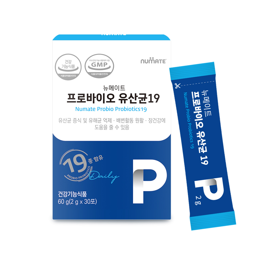 뉴메이트 프로바이오 유산균19 제품 이미지
