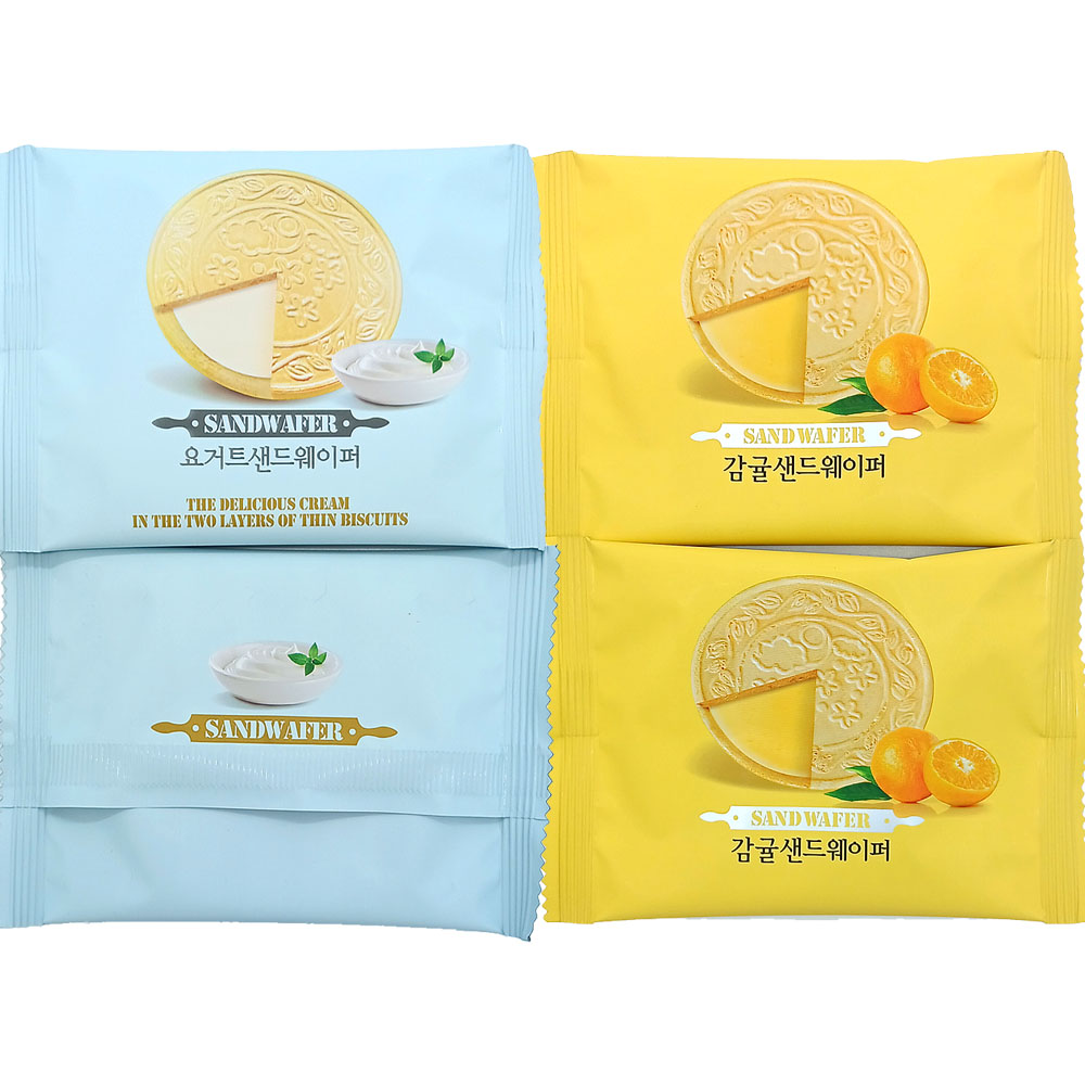 샌드웨이퍼 요거트 감귤