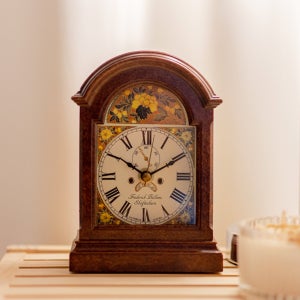 정통 앤틱 빈티지 인테리어 무소음 탁상시계  (krod006)
