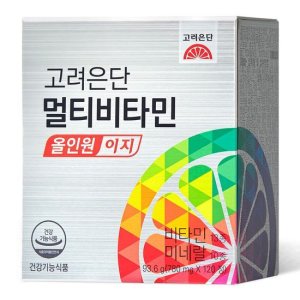 고려은단 멀티비타민 올인원 이지 120정