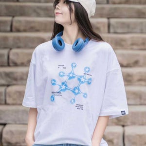 [빈트릴] 해시태그 별자리 티셔츠(화이트) BA252TS053WH