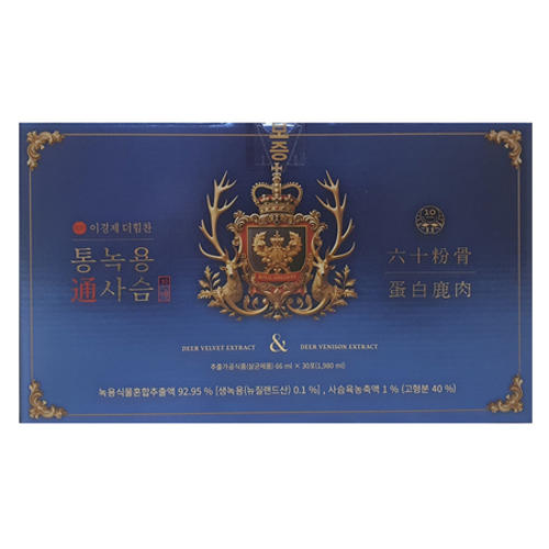 이경제 더힘찬 통녹용 사슴진액 66ml x 30포 3박스