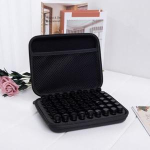 <b>도테라</b> 오일보관 파우치대용량 충격 <b>방지</b> 휴대용 에센셜 오일 보관 가방 병 보호 케이스 미용실용 63 슬