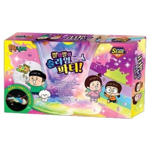 초등여아 혼자하는 슬라임놀이 야광베이스 풀세트/ 믹스 액체괴물