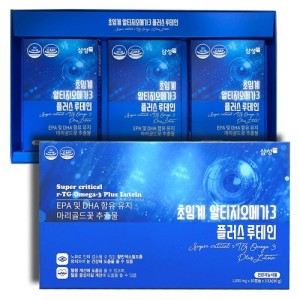 <b>삼성</b>에프엔비 초임계 알티지 <b>오메가3</b> 플러스 루테인