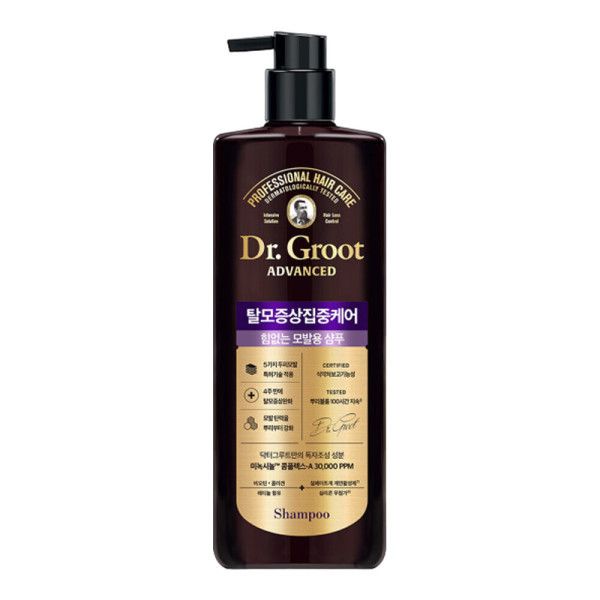 <b>닥터그루트</b> 힘없는 모발용 샴푸 무향, 700ml, 1개