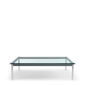 Cassina LC10 Table en tube basse - 직사각 커피 테이블 8486066323801