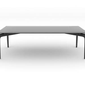 [해외] Arper SAUL - Rectangular glass coffee table (Request Info) 8487635812697