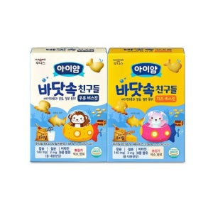 후디스 아이얌 바닷속친구들 비스킷 50g 택1