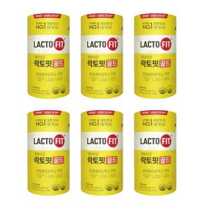 락토핏 종근당건강 락토핏 생유산균 골드 2g x 50포 x 6통 RBF