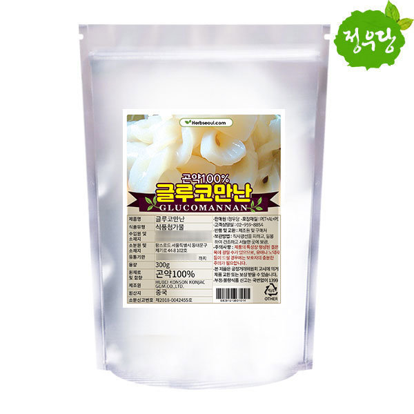 정우당 <b>글루코만난</b> 곤약가루 300g 300g
