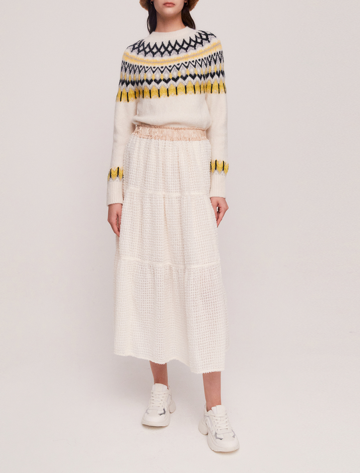【ROSEFRANTZ】STRAP SHIRRING MINI SKIRT Strap Shirring Mini Skirt [Black] - 로제프란츠