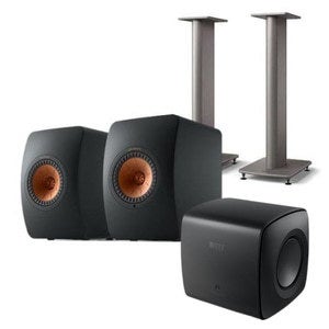 KEF 케프 LS50 W2 무선 액티브 스피커 + KC62 서브우퍼 세트 2년보증AS