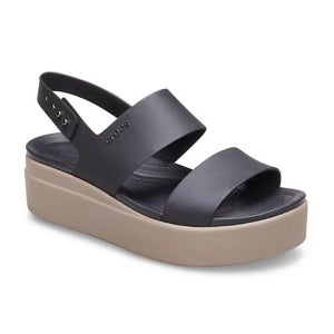 크록스 우먼 브루클린 로우 웨지 샌들 여성 플립 슬리퍼 플랫 206453-07H 206453-07H