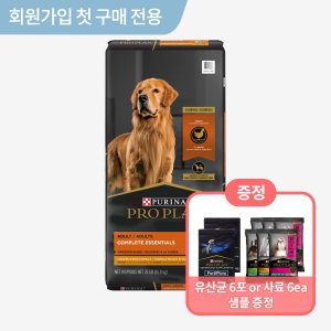 (네이버 첫구매 전용) 프로플랜 슈레드블렌드 닭고기와쌀 15.9kg 퓨리나 유산균 샘플 증정