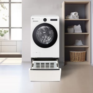 LG 트롬 오브제컬렉션 워시콤보+수납함 FH25WAF