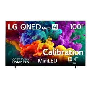 5년무상AS 26년 LG 100QNED85BK 안심케어 캘리팩 LG QNED evo 100인치 TV 100QNED84BU
