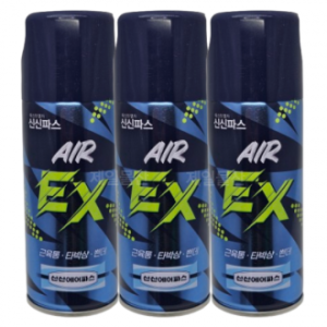 <b>신신제약</b> <b>신신제약</b> 스프레이 에어파스 EX 200ml 3개 뿌리는 파프 손목 <b>무릎</b> 관절 통증