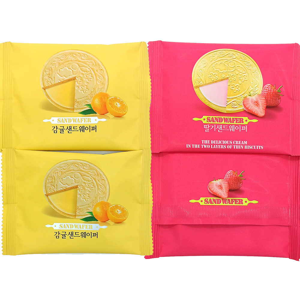 샌드웨이퍼 감귤 딸기