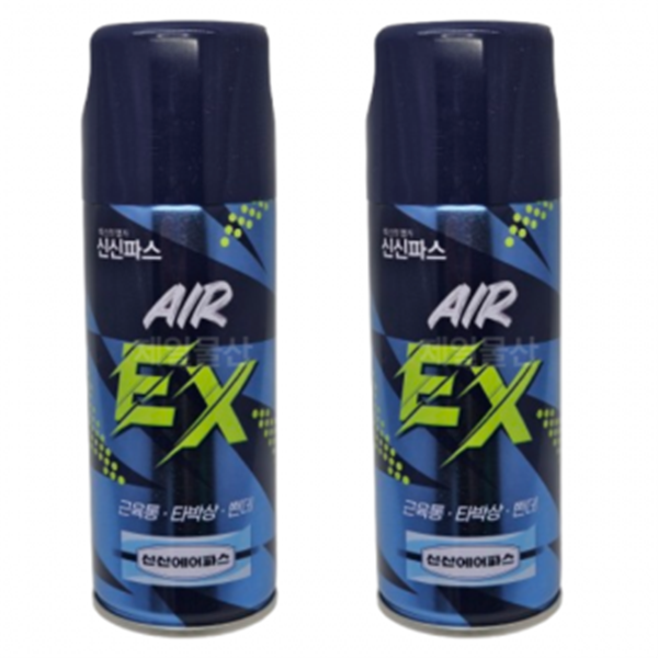 <b>신신제약</b> <b>신신제약</b> 스프레이 에어파스 EX 200ml 2개 뿌리는 파프 손목 <b>무릎</b> 관절 통증