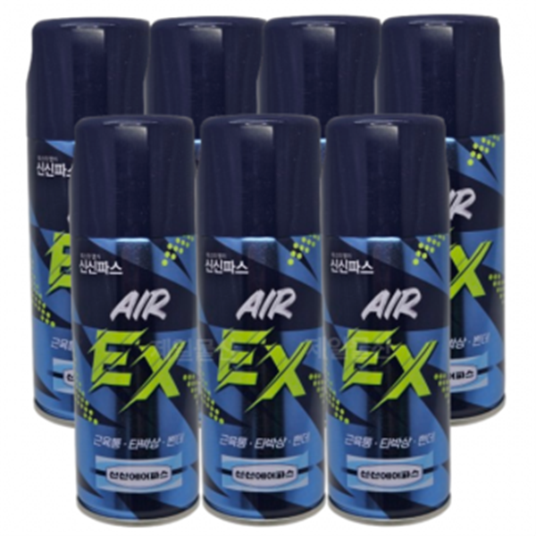 <b>신신제약</b> <b>신신제약</b> 스프레이 에어파스 EX 200ml 7개 뿌리는 파프 손목 <b>무릎</b> 관절 통증