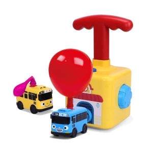 아이존 [보리보리]타요 풍선버스 풍선 버스 차고지 자동차 과학 교구 키트