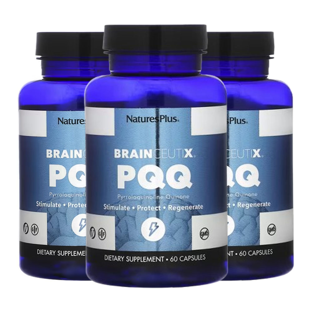 네이쳐스플러스 BrainCeutix PQQ 60캡슐  3개  60정