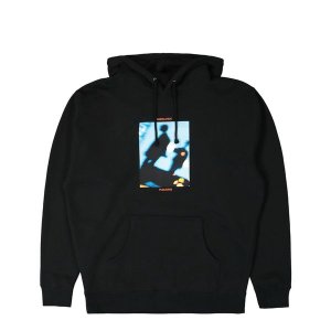 PLEASURES 다크랜즈 후드티 P24F077 BLACK BLACK 여성