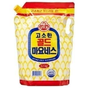 오뚜기 오뚜기 고소한 골드마요네즈스파우트팩3.2k 4개 1박스