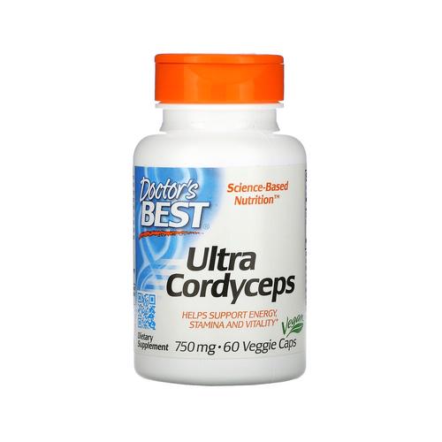 [iHerb 공식] <b>Doctor</b>’s Best, 울트라 코디셉스, 750 mg, 60 야채 캡슐