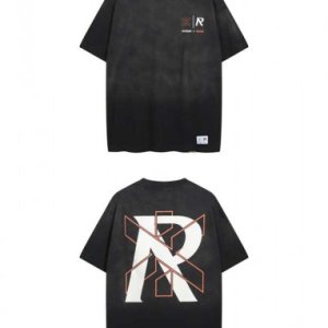 Represent 빈티지 워싱 콜라보 로고 프린팅 라운드 반팔 티셔츠 [스트릿 편집샵 람스]