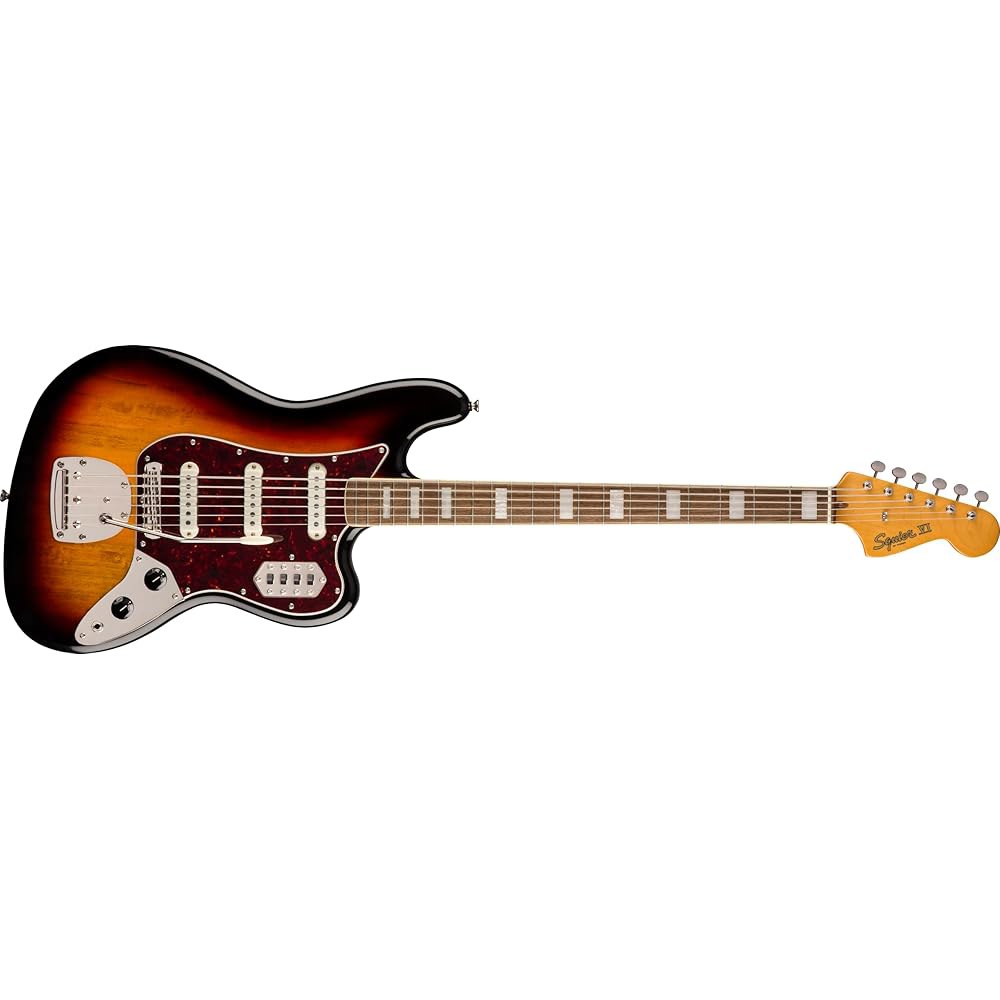 Squier 펜더 Squier Classic Vibe 6스트링 베이스 VI 3색 선버스트 로렐 핑거보드