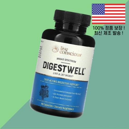 <b>라이브</b> 컨시어스 다이제스트웰 90캡슐 <b>Live Conscious</b> Digestwell 90 Capsules