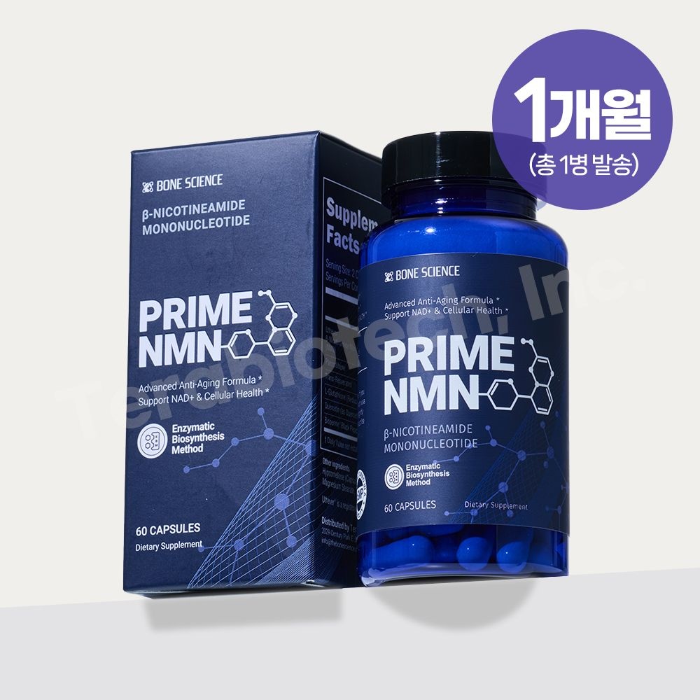 본사이언스 프라임 NMN 영양제품 4세대 NMN NAC 레스베라트롤 프테로스틸벤 1병