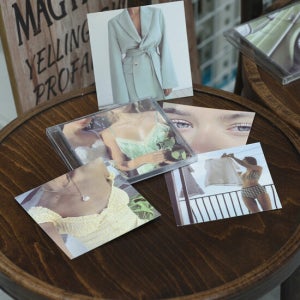 브리스크스타일 촬영 소품용 Cd 케이스 사이즈 엽서(Cd케이스 포함)