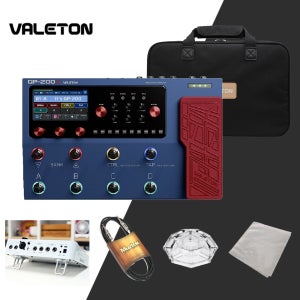 10주년 한정판! 케이스 포함 총 7만원 상당 필수 아이템 증정!!Valeton 베일톤 GP-200X 멀티이펙터 (어댑터 포함)