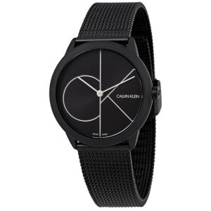 캘빈클라인 미니멀 블랙 다이얼 여성 시계 K3M5245X 캘빈 클라인 쿼츠 Minimal Quartz Black Dial Ladies Watch 134572963