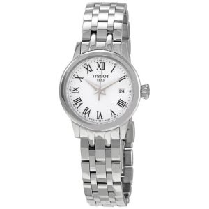 티쏘 클래식 드림 레이디 화이트 다이얼 시계 T129 210 11 013 00 쿼츠 여성 Classic Dream Lady Quartz White Dial Ladi 35141822