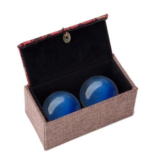 <b>타이거</b> 아이 보정 중국 건강 <b>스트레스</b> 운동 공(파란색) 크기 35~38mm 상자 없음