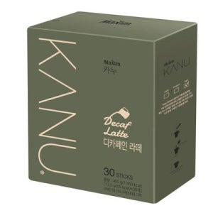 동서 맥심 카누 디카페인 라떼 30T (405G)