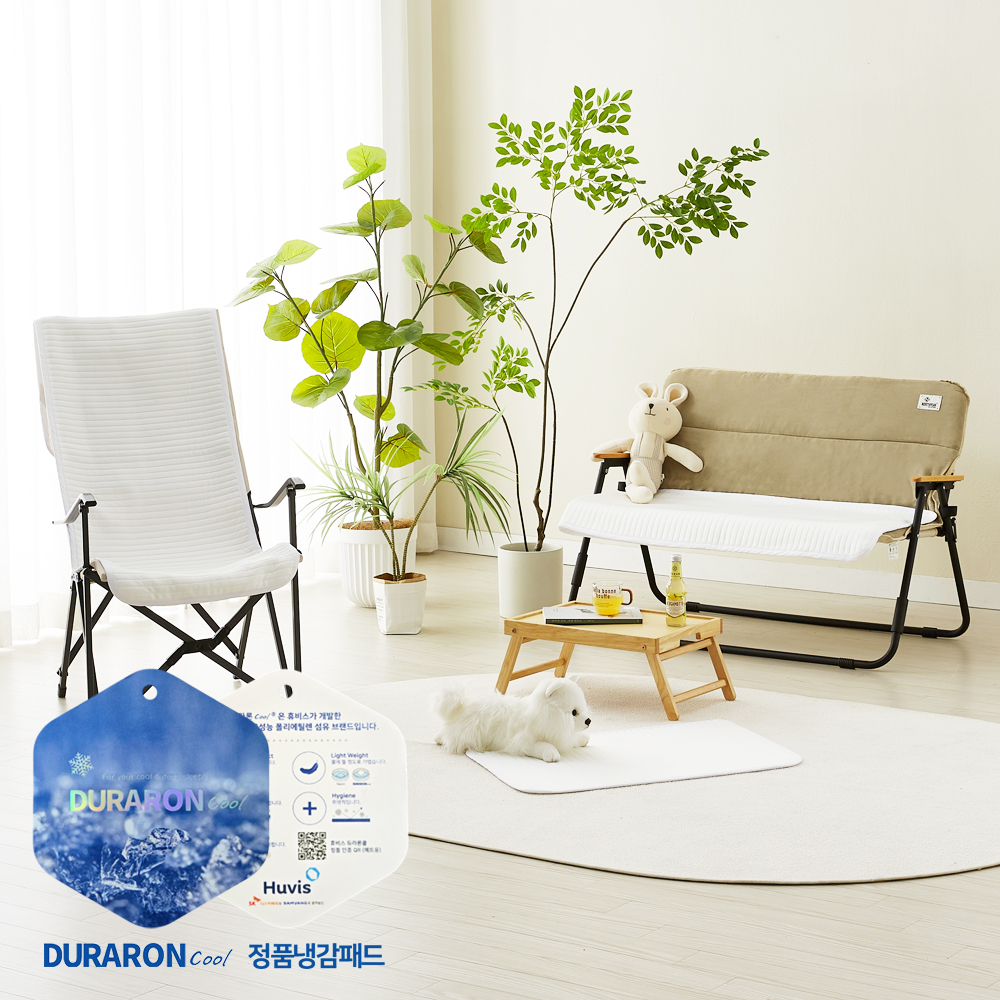 더안 쿨링 캠핑패드 듀라론 냉감 쿨매트 여름 캠핑 필수템