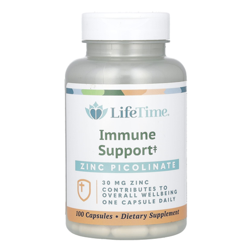 라이프타임 LIFETIME VITAMINS <b>아연</b> 피콜린산 30mg 캡슐 100정  1개