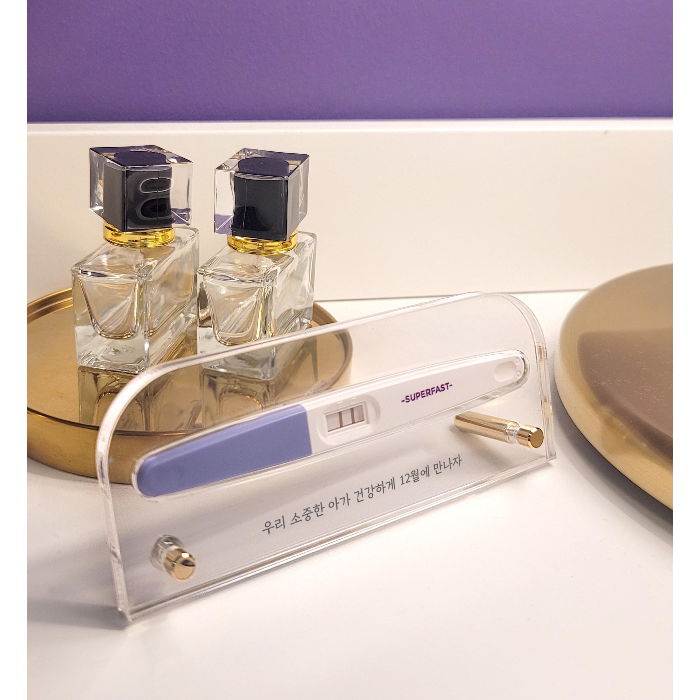 임테기 보관함 임신 테스트기 임태기 테스터기 임밍아웃 임태기 보관 박스 액자  K <b>중외제약</b> / 원큐 플러스  화이트서체