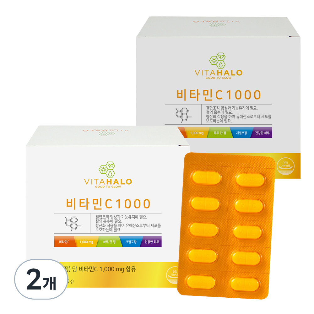 <b>비타할로</b> 비타민C 1000  180정  2개