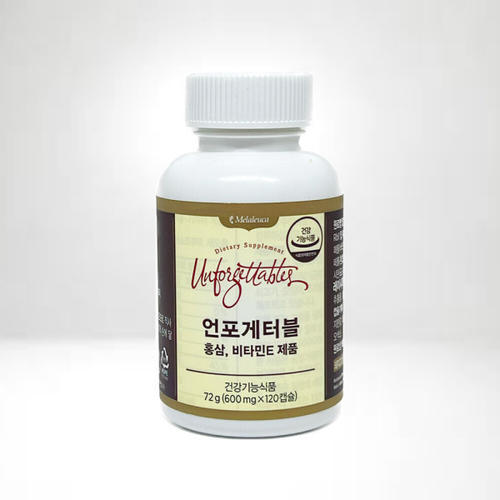 <b>멜라루카</b> 언포게터블 / 홍삼 <b>비타민E</b>