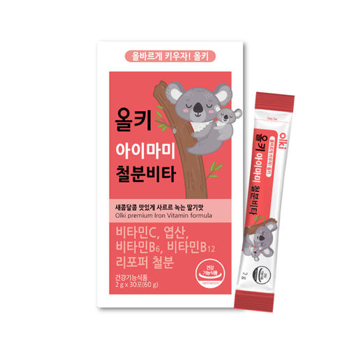 <b>아주약품</b> 올키 아이마미 철분비타 / 임산부 <b>어린이</b> 철분제 비타민C