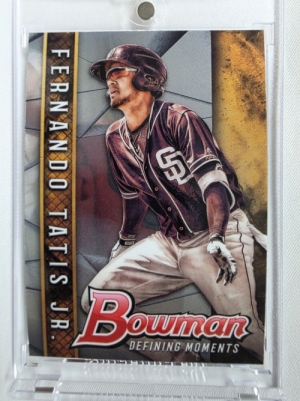 2017 Bowman Chrome FERNANDO TATIS Jr 페르난도 타티스 주니어 MLB 야구 카드