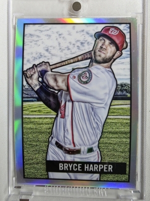 2017 BOWMAN CHROME 바우먼 크롬 브라이스 하퍼 MLB 야구 카드