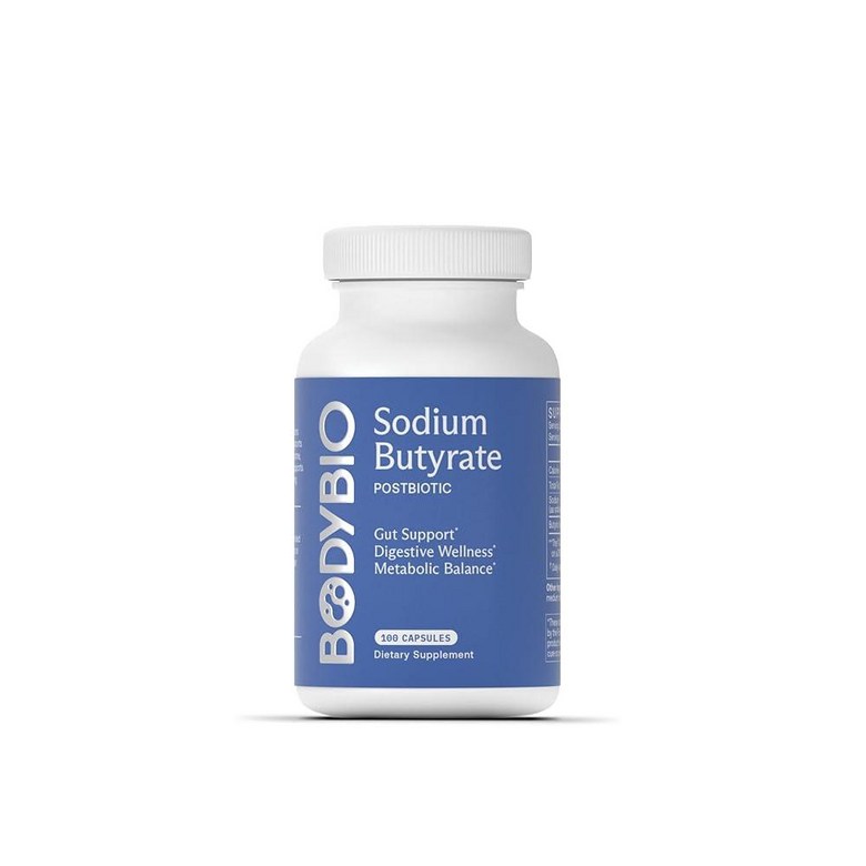 <b>바디바이오</b> 소디엄 부티레이트 캡슐 100정  100 Count (Pack of 1)  1개